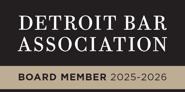 Detroit Bar Association Board Member 2025-2026